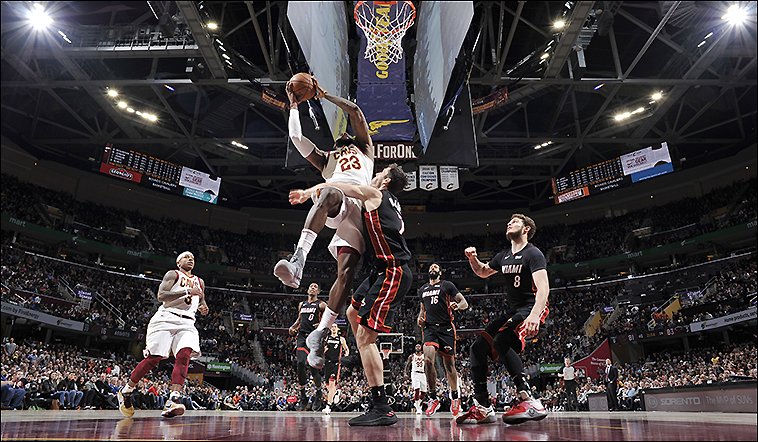 NBA: Sem Kevin Love, Cavaliers vence Heat e se mantém em 3º lugar no Leste