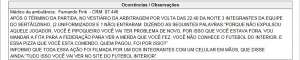 Árbitro de polêmica entre Corinthians e Palmeiras menciona FI em súmula da Série A2