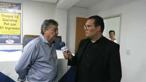 Nairo Ferreira concedeu uma entrevista ao repórter Luciano Luis e falou sobre a expectativa de casa cheia, com a ajuda do projeto