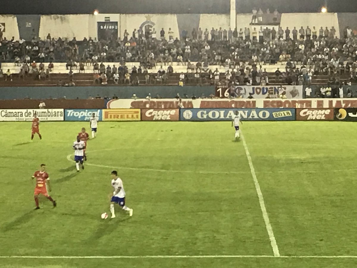 GOIANO: Anapolina goleia Itumbiara fora de casa e assume vice-liderança