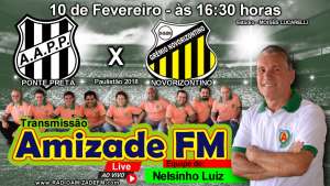 Paulistão: No ritmo do Carnaval, Amizade FM promete dar show em Ponte e Novorizontino