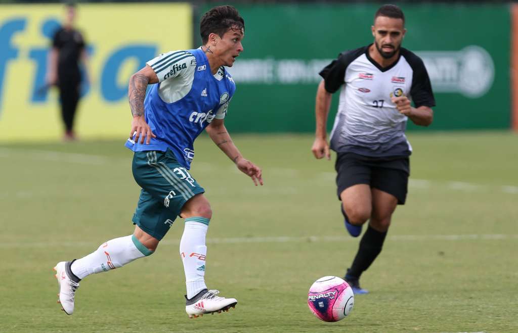 Com Scarpa e gol de Hyoran, Palmeiras bate São Bernardo em jogo-treino