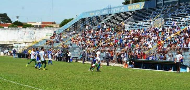 No encontro mais recente, Matonense e Portuguesa Santista empataram por 0 a 0, no estádio Dr. Hudson Buck Fereira (Ferreirão), em Matão (Foto: Reprodução)