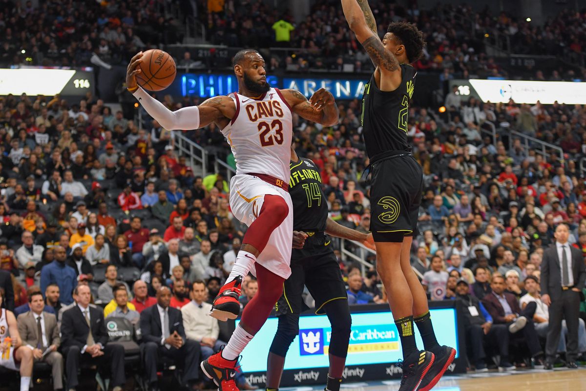 Basquete: Com ‘triple-double’ de LeBron, Cavaliers bate Hawks; Celtics cai e deixa a ponta