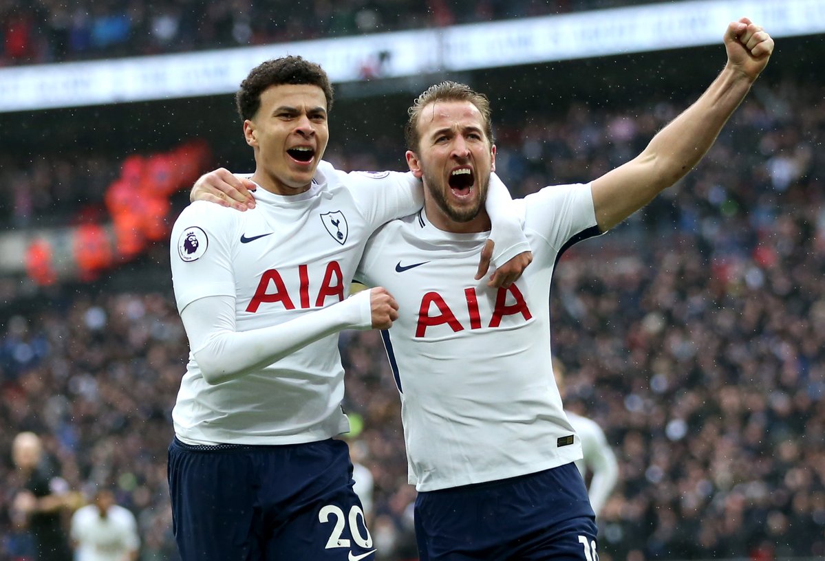 INGLÊS: Com gol de Kane, Tottenham bate Arsenal em clássico com público recorde