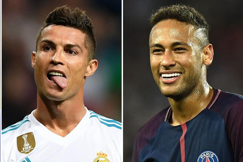 LIGA DOS CAMPEÕES: Neymar ou Cristiano Ronaldo? Lançadas as apostas para Real Madrid e PSG