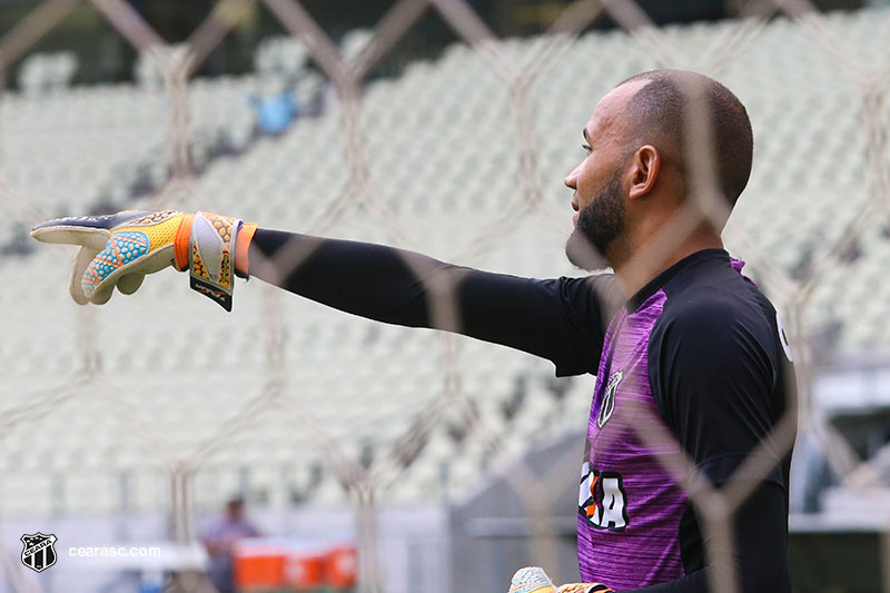 Copa do Nordeste: ​Em ótima fase no Ceará, Everson foca em duelo com o Sampaio Corrêa