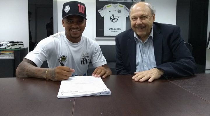 Paulistão: Diogo Vitor renova com Santos até 2021: “Espero dar alegrias à torcida”