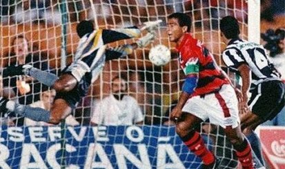 Show de Romário garantiu título da Taça Guanabara de 1995 (Foto: Divulgação)