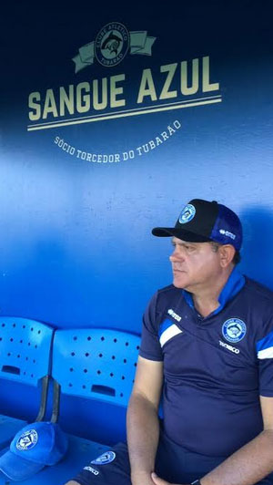 Waguinho Dias vê pontos positivos após empate do Tubarão no Catarinense