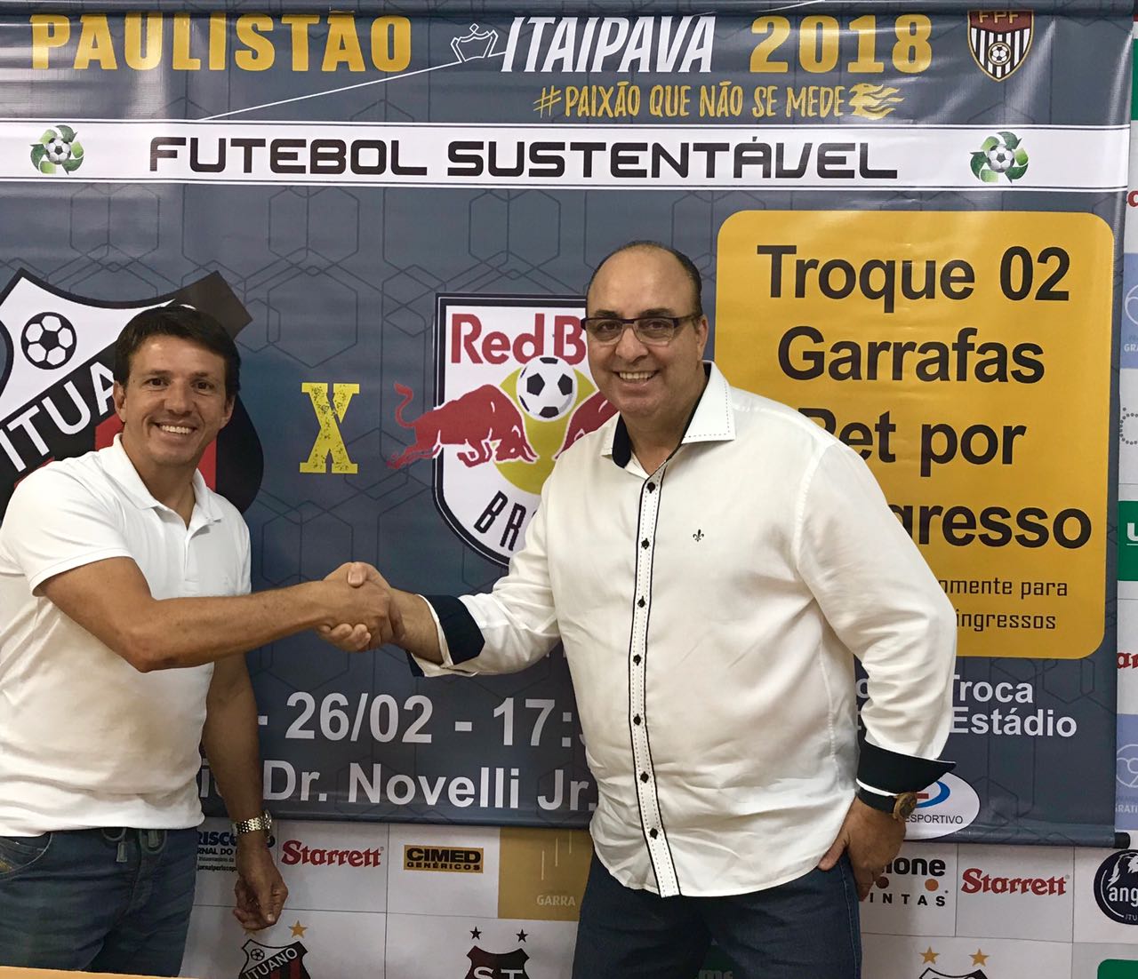 Paulistão: Ituano inicia trocas do Futebol Sustentável para jogo contra o Red Bull