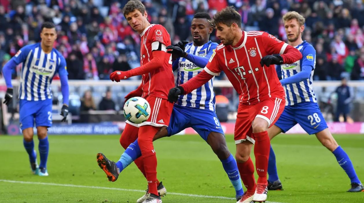 ALEMÃO: Bayern de Munique fica no empate com Hertha Berlim, mas segue tranquilo