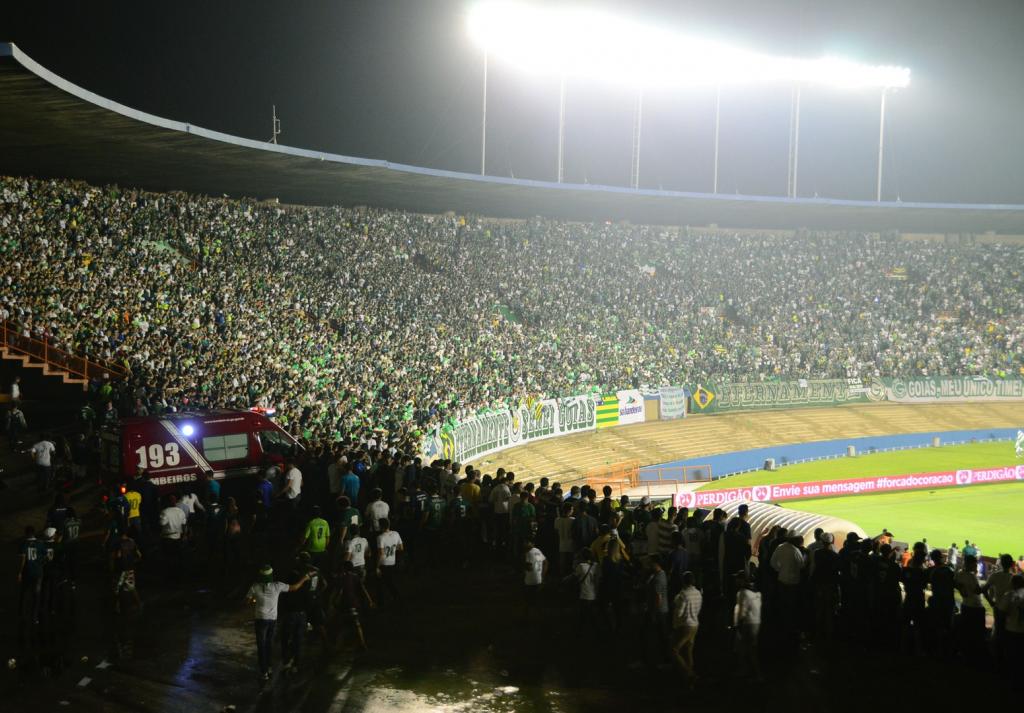 O estádio Serra Dourada receberá a partida entre Goiás e Coritiba