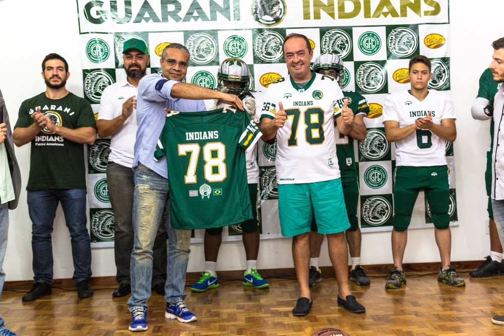 Futebol Americano: Guarani Indians apresenta uniformes para temporada 2018