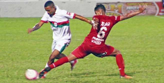 Santista e Noroeste fizeram jogo equilibrado,mas Briosa lidera sozinho. Foto: Ag. Briosa