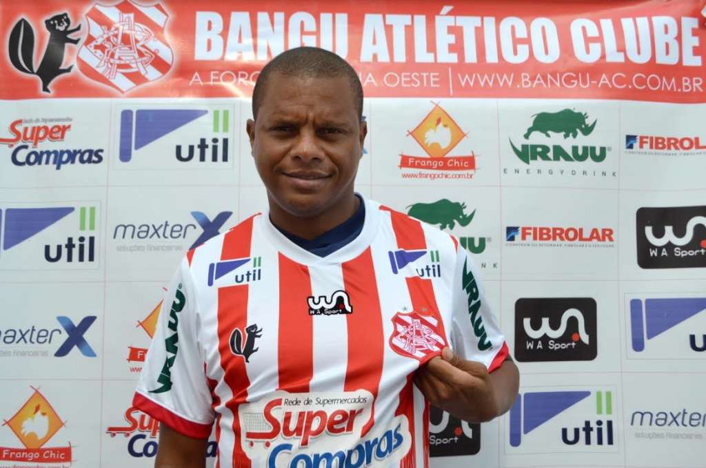Carioca: Bangu contrata o experiente Luiz Henrique, ex-meia-atacante do Palmeiras (FOTO: EMERSON PEREIRA/BANGU)