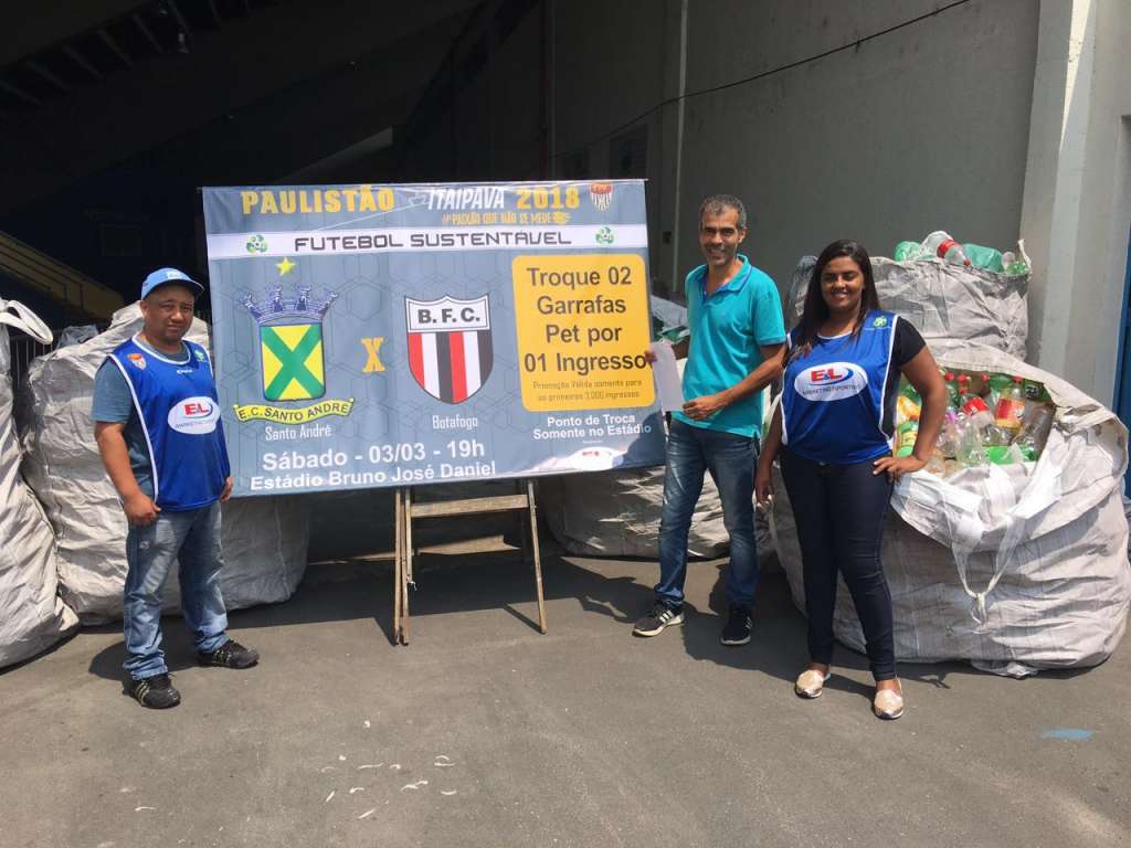 Torcida do Santo André esgota ingressos do Futebol Sustentável