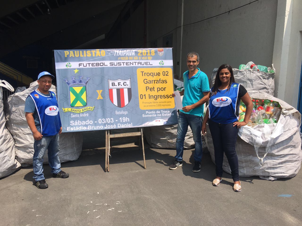 Paulistão: Torcida do Santo André esgota ingressos do Futebol Sustentável