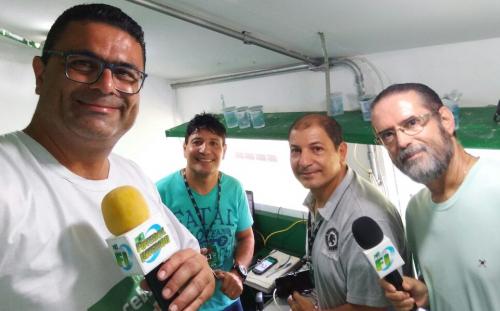 Equipe Nota 10 deu show na Rádio FI, tanto na Web como também nas Redes Sociais