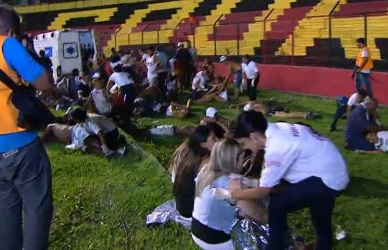 Clássico pernambucano é marcado por briga e 60 pessoas ficam feridas