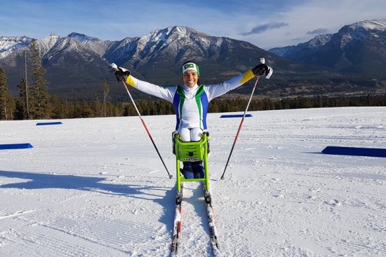 Aline Rocha será a porta-bandeira do Brasil nos Jogos Paralímpicos de Inverno