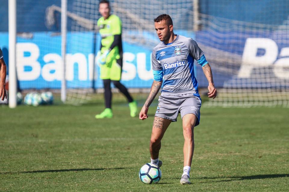 Gaúcho: Luan volta a treinar com bola e deve reforçar o Grêmio diante do Inter