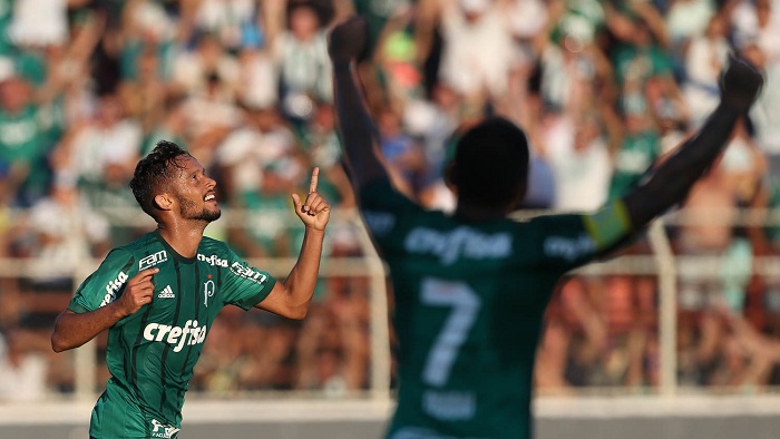 Gustavo Scarpa brilhou na vitória do Palmeiras