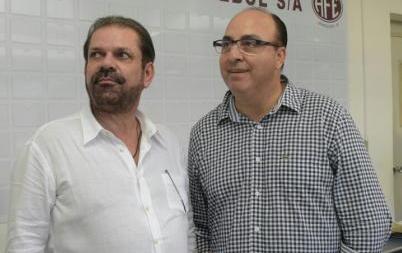 Reinaldo Carneiro Bastos e Edivaldo Ferraz: Parceira de sucesso no Futebol Sustentável (Foto: Divulgação)