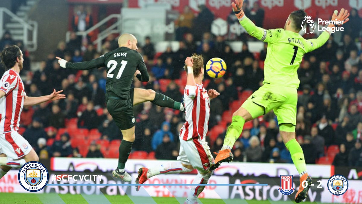 INGLÊS: David Silva brilha e Jesus dá assistência em nova vitória do City