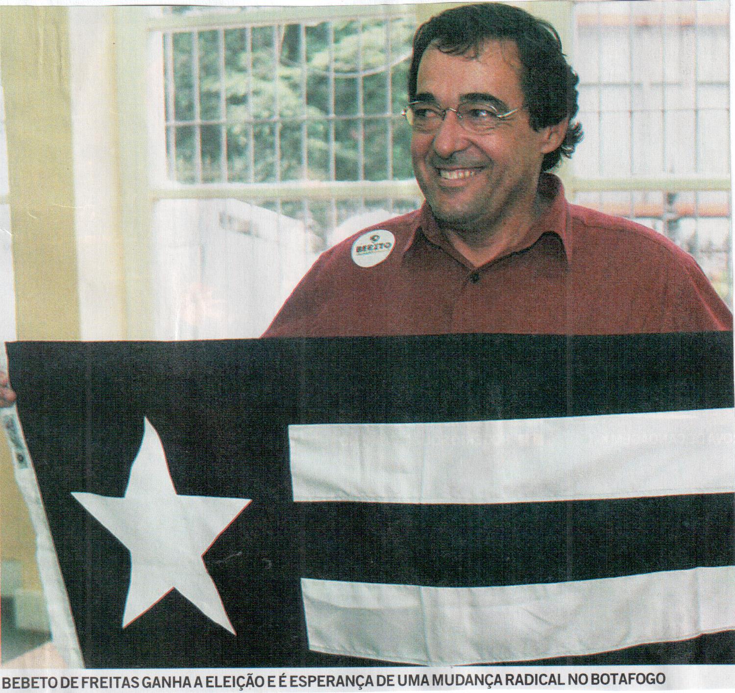 Botafogo lamenta morte de Bebeto de Freitas: ‘Um defensor do esporte brasileiro’