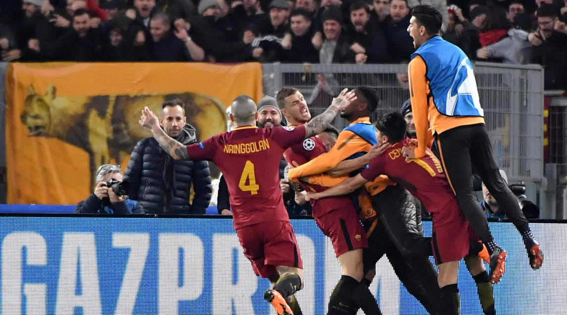 LIGA DOS CAMPEÕES: Roma vence e elimina Shakhtar no “duelo brasileiro”