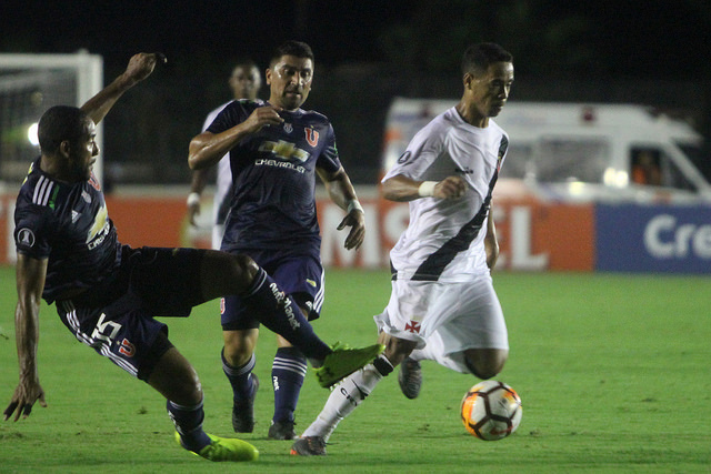 Vasco 0 x 1 Universidad de Chile – Nervoso, Trem Bala perde em São Januário