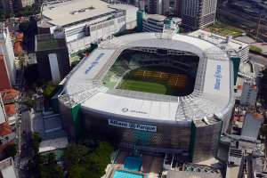 Jogo decisivo fora de arena do Palmeiras reacende polêmica entre clube e a WTorre