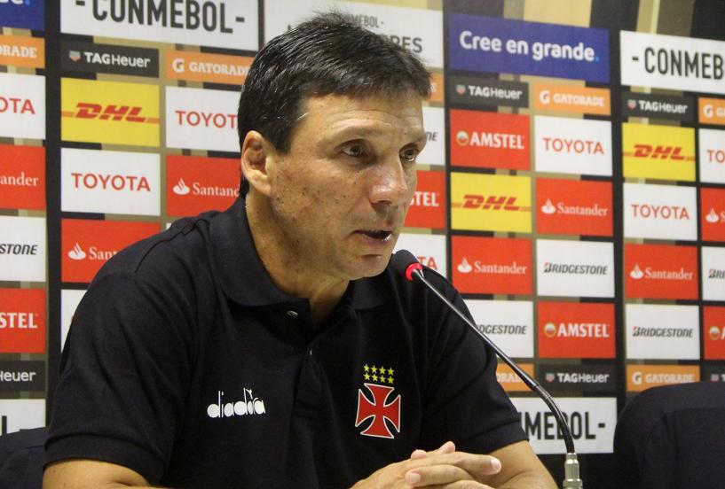 Zé Ricardo foi criticado pela torcida do Vasco (Foto: Divulgação / CRVG)