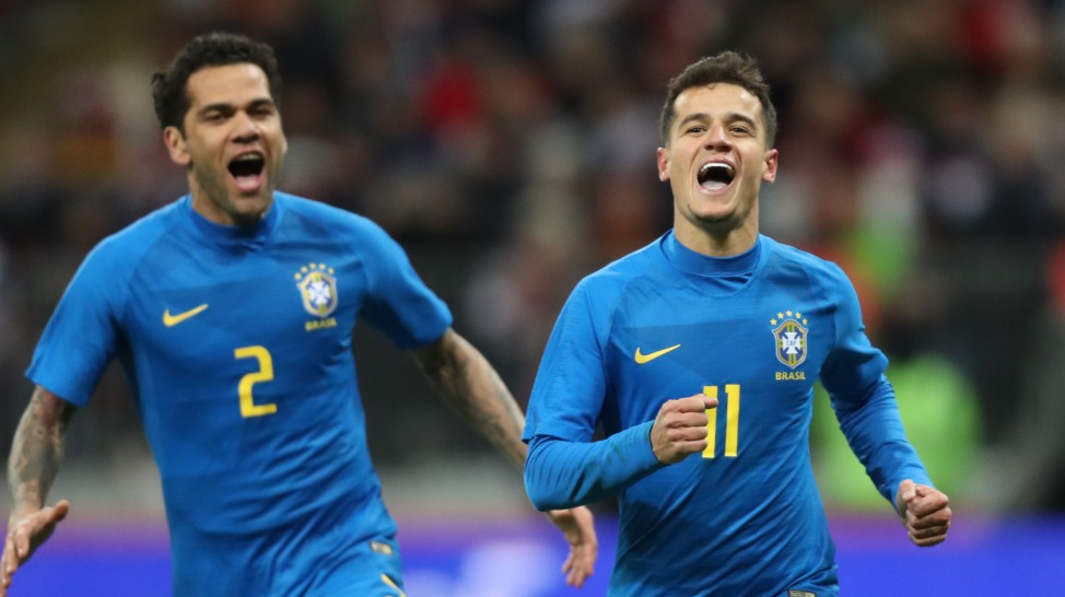 Philippe Coutinho arranca elogios de Tite após amistoso: ‘Joga muito’