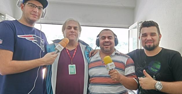 Equipe GOL DE PLACA da Rádio Nova Estação FM
