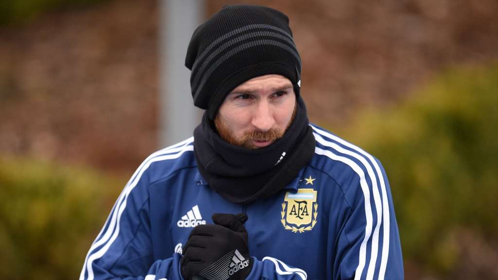 Messi não treinou neste sábado