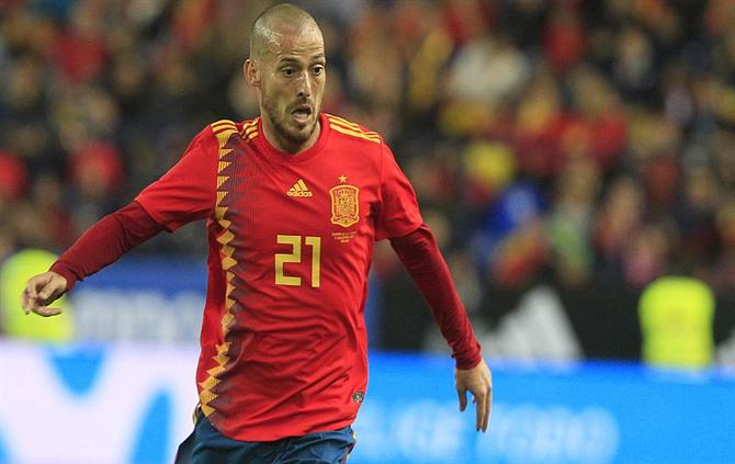 Amistosos: David Silva é liberado de treino e pode desfalcar Espanha contra Argentina