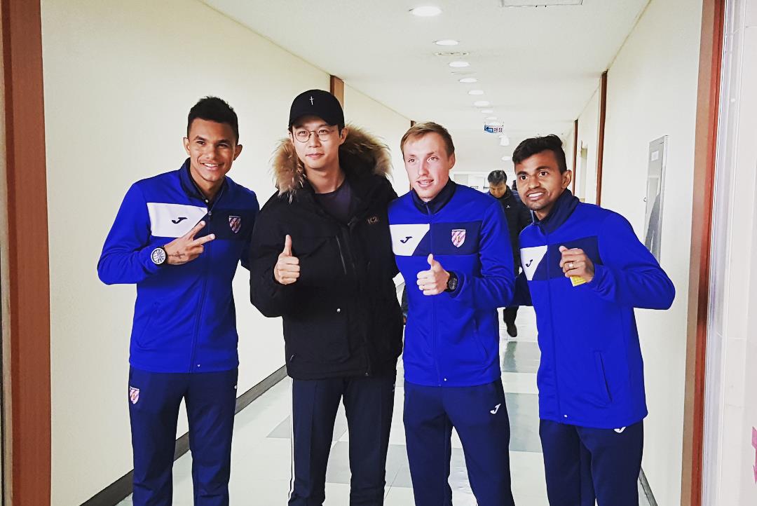 ​Wanderson destaca bom início da temporada na Coreia com a camisa do Jeonnam Dragons