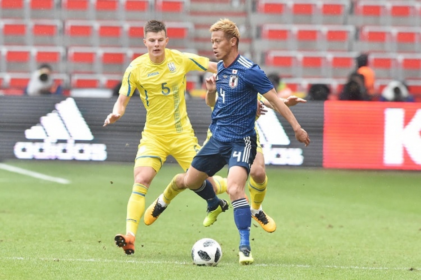 AMISTOSOS: Japão é derrotado pela Ucrânia em amistoso de preparação para a Copa