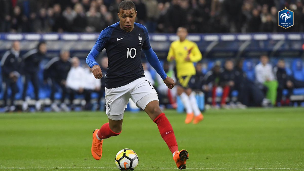 Mbappé marca dois e França bate a Rússia em amistoso preparatório para a Copa