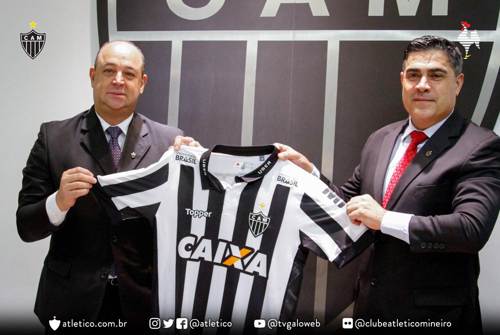 Atlético-MG anuncia renovação do contrato de patrocínio com a Caixa