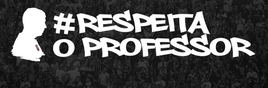 site oficial do Corinthians postou na sua capa esta imagem em referência a Fábio Carille