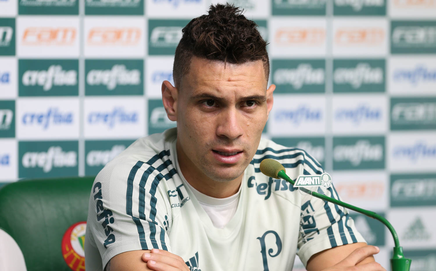 Moisés, do Palmeiras, admite dificuldade em focar no jogo da Libertadores