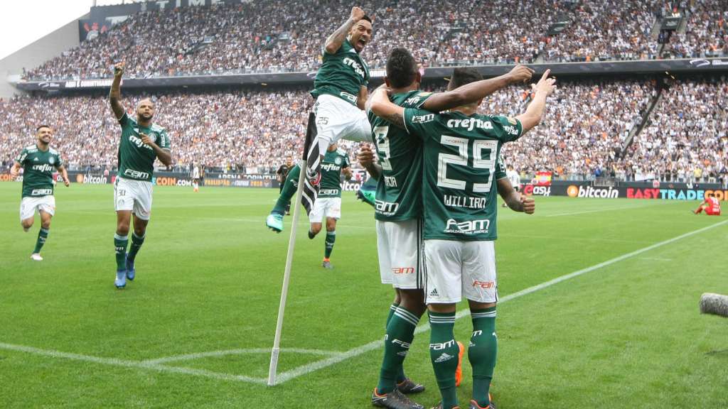 O Palmeiras vem embalado pela vitória conquistada diante do Corinthians em Itaquera no primeiro jogo da final do Paulistão