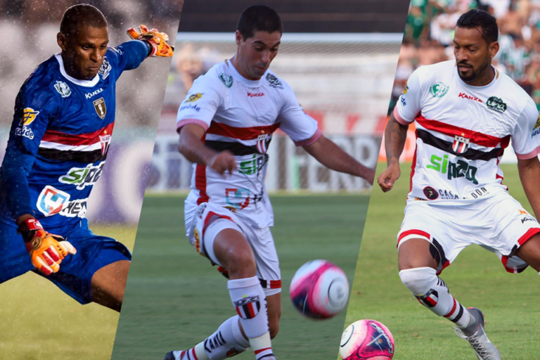 Série C: Botafogo-SP renova vínculo de trio contratado para o Paulistão