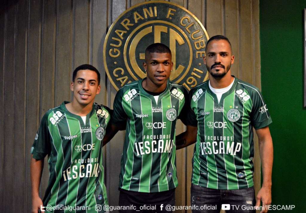 Guilherme, RafaeL Franco e Anselmo Ramon reforçam o Guarani