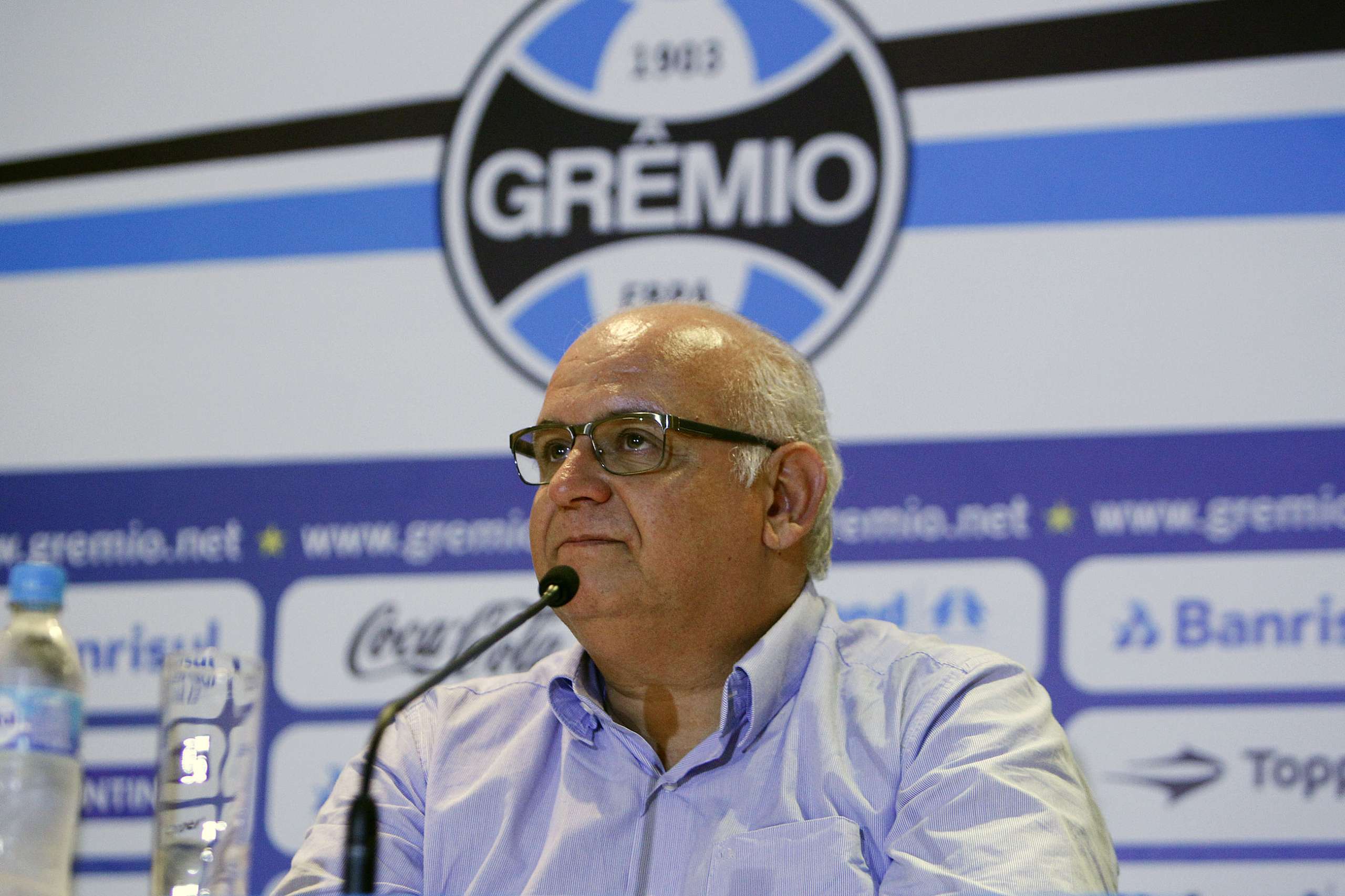 Com permanência de Renato, presidente do Grêmio exibe confiança para Brasileirão