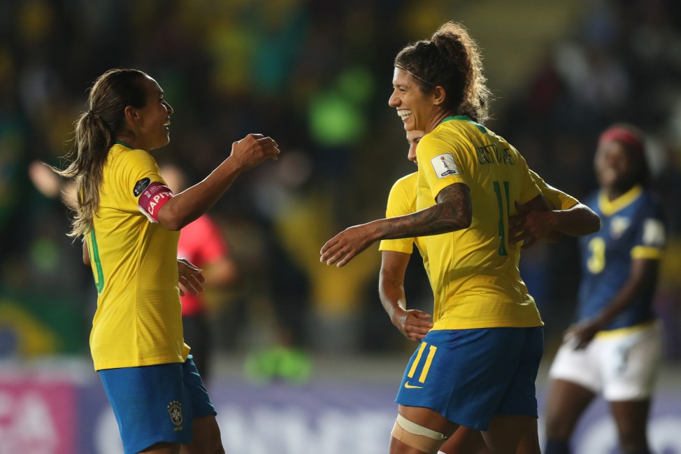 Futebol Feminino: Brasil mantém 100% e garante classificação na Copa América