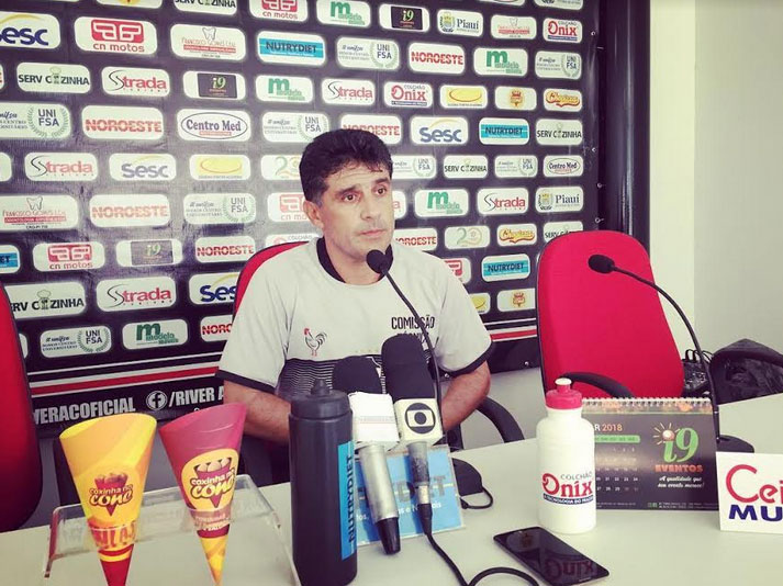 Wallace Lemos vê Ríver ansioso, mas crê em título no Piauiense